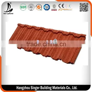New Design Stone Coated Metal Roofing Tile, Terrabella Classic Stone Coated Metal Roof Tile thumbnail-6