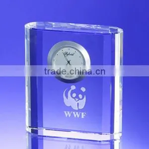 Simple Book Shape Crystal Desk Clock For Office Decoration, Book Shape Clock thumbnail-1