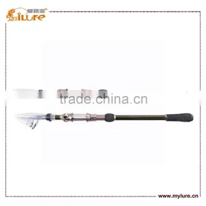 2.1m 5 Sections Carbon Fishing Rod Telescopic Fishing Pole thumbnail-2