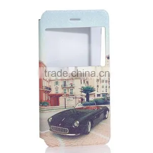 Concise Design pu Cell Phone Case Animal for Samsung Gt-18552 thumbnail-1