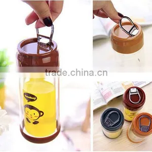 Chinese Suppliers High Quality Double Wall Glass Water Bottle for Sale thumbnail-3