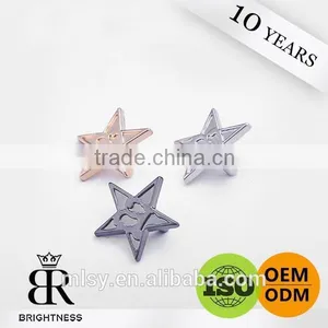 Fancy Star Custom Size Label for Shirt Collar Brightness C1-80030 thumbnail-1