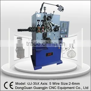 0.8-3.5mm 4axis CNC Rotary Wire Spring Forming Machine thumbnail-3
