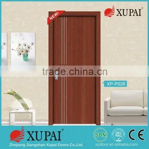 Hot Sale Good Quality MDF+Finger Joint Fir Wood+PVC Pvc Doors With Glass thumbnail-1