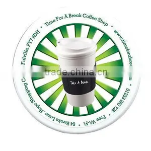 White Acrylic Coasters thumbnail-1