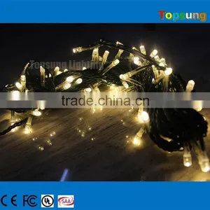 Hot Sale 100 Bulbs 12v Wedding String Lights Warm White for Outdoor thumbnail-5