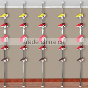 Huohua Wholesale Expandable & Stackable Ferris Wheel Shoe Rack thumbnail-1