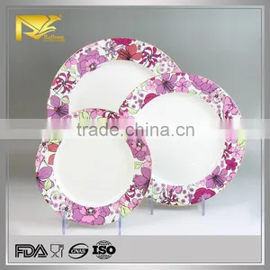 2015 New Products Custom Printing Plate, Custom Print Melamine Plates, Photo Printing Ceramic Plate thumbnail-1