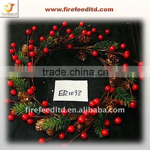 Red Beeds Wreath With Pineal thumbnail-1