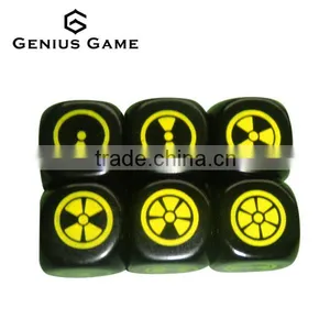 18mm Customized Printing Number 1-6 Dice thumbnail-1