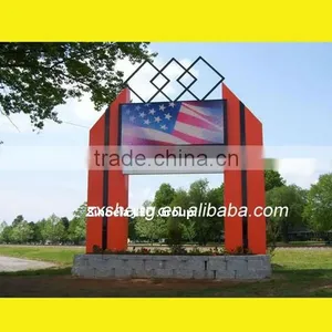 P10 LED Display Outdoor Full Color With 10,000pixel High Resolution thumbnail-1