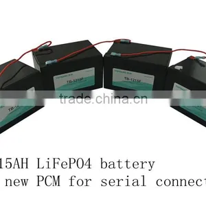 48v 15ah/20ah/24ahL IFePO4 Battery Series Connection for E-scooter and Motorcycle thumbnail-1