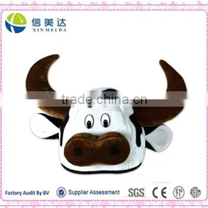 Head-Hat Party Plush Cow Hats thumbnail-1
