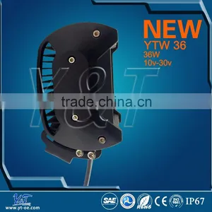 Water Proof Quad Row 4 Inch 36w Led Bar Light 2520lm Aluminum Rigid Led Light Bars thumbnail-4