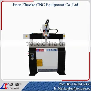 Hybird Servo Motor Small CNC Router Machine For Aluminum Copper Wood ZK-6090 With Wireless Handwheel Mach3 Control System thumbnail-1