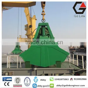 Made In China Electric Hydraulic Clamshell Grab Bucket Motor Grab Marine Grab thumbnail-5