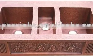Hand Made Copper Sink thumbnail-1