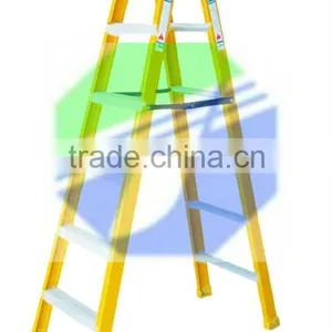 Fiberglass Double Sided Ladder thumbnail-1
