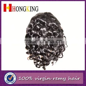 Fashionable Indian Human Hair Front Lace Wig Made In China thumbnail-2