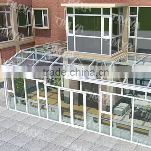 High-end Aluminum Comfortable Polycarbonate Sunrooms thumbnail-2