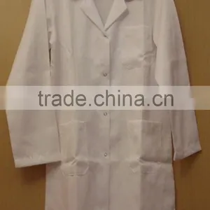 100% Cotton White Lab Coat thumbnail-1