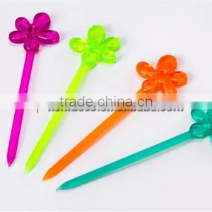 Flower Style Cute Fruit Fork Set thumbnail-5