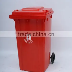 240L Thicken Kind Outdoor Plastic Dustbin/outdoor Garbage Can thumbnail-1