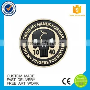 High Quality Eco-friendly Sew-on Custom Pvc Rubber Patch Logo thumbnail-5