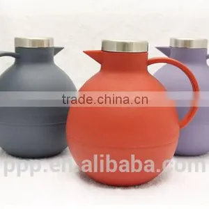 1.0L Plastic Body Vacuum Thermos With Glass Liner Inside thumbnail-1