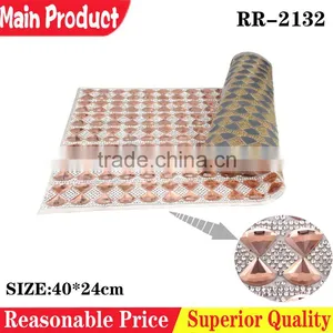 Strass Trimming Mesh,hot Fix Rhinestone Mesh for Garment/shoes thumbnail-1