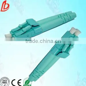 LC 3 Meter Multimode OM3(50/125) Simplex Fiber Optic Pigtail With 900um Loose Tube thumbnail-1
