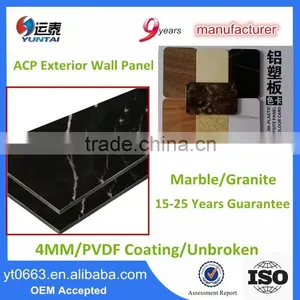 Exterior Panel PVDF Coating Aluminium Composite Panel With Low Price thumbnail-1