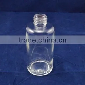 Round Empty Cosmetic Packing Glass Bottle thumbnail-1