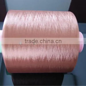 Dope Dyed Spandex Covered Polyester Yarn for Knitting Socks thumbnail-1