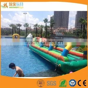 Giant Inflatable Water Park Equipment Inflatable Pool Toys thumbnail-1