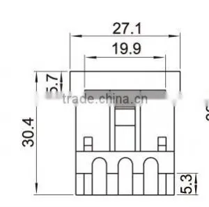 ac Power Socket Connector,alloy Material Electrical Plug DC Stereo Switch thumbnail-2