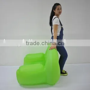 Air Filled Inflatable Transparent Sofa Furniture Single Leisure Inflatable Sofa thumbnail-1