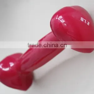 Hotsale Lady Portable Vinyl Dumbbell thumbnail-3