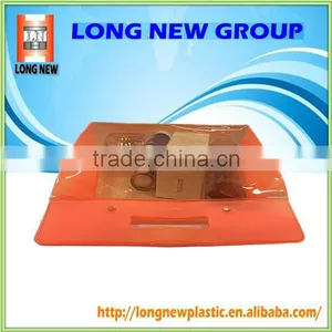 Transparent PVC Bag Packaging Cosmetic With LOGO Printed and Customized Design thumbnail-3