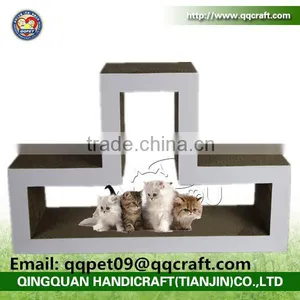 Factory Customized Pet Toy Cardboard Paper Cat Scratch Lounge thumbnail-4
