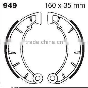 SCL-2012080545 XF250 Motorcycle Brake Shoe With Top Quality for Motorcycle Parts thumbnail-2