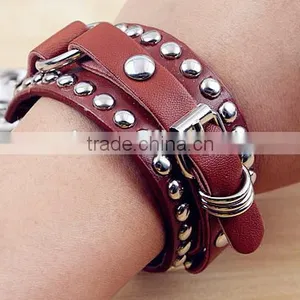 Fashion Leather Bracelet for Sale thumbnail-1