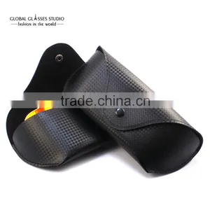 Sunglasses Case Durable PU Leather Glasses Case Eyeglasses Storage Holder Box Bag Black 170*70*40mm Case003 thumbnail-1
