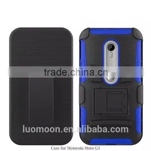 Belt Chip Armed Phone Case Cover Back for Moto G3 thumbnail-6