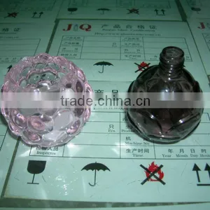 Violet Glass Bottle(original Glass Color Not Printed Color) thumbnail-1