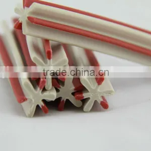 Worm (two-tone Straight Hexagonal Natural Dog Chews) thumbnail-1