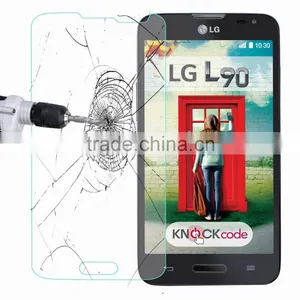 for LG L90 D405N Tempered Glass Screen Protector 9H 0.26 MM Rounded Edge Bubble Free Anti Dust Anti-scratch thumbnail-6