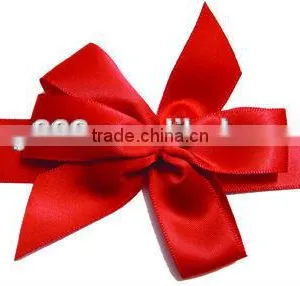 Custom Chocolate Packing Ribbon Bow With Elastic Loop Pre-made Bow for Baking Decoration thumbnail-5