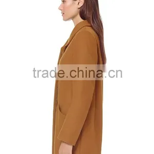 Long Sleeve Button Front High Quality Made in China Coat thumbnail-2