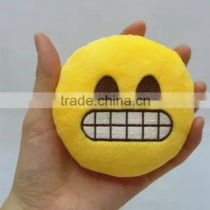 Manufacturer Selling 4" Emoji Plush Toys Hanging Pendant Ornament thumbnail-2